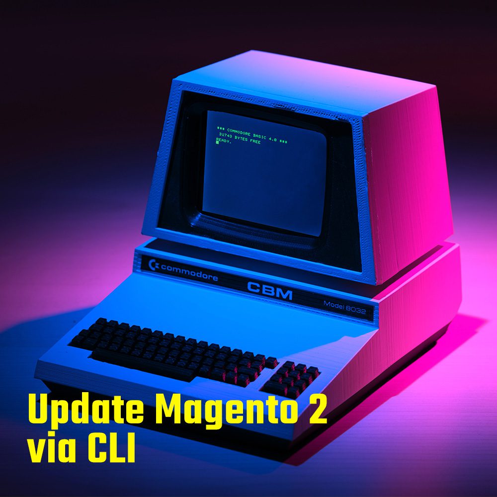 Update Magento 2 via CLI